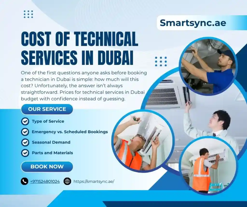 Cost of Technical Services in Dubai