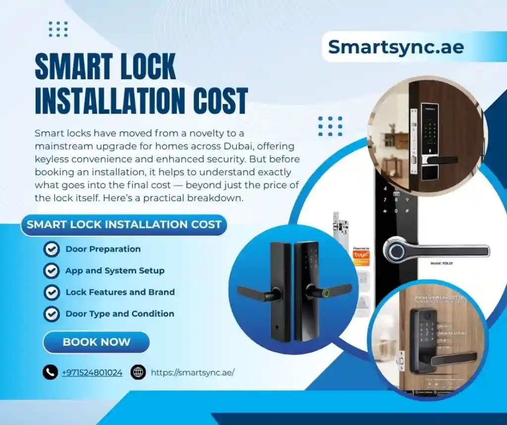 Smart Lock Installation Cost in Dubai