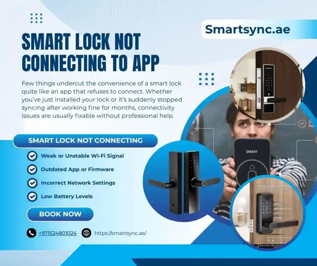 Smart Lock Not Connecting to App? Common Fixes