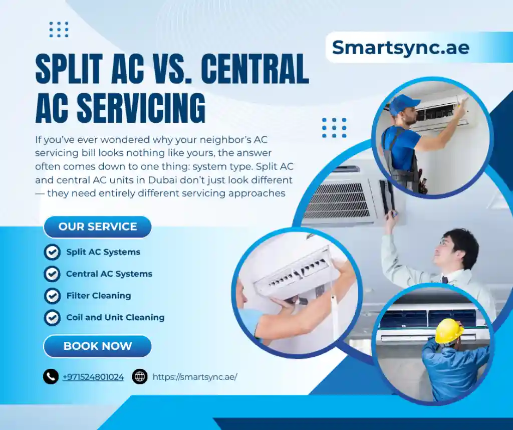 Split AC vs. Central AC Servicing